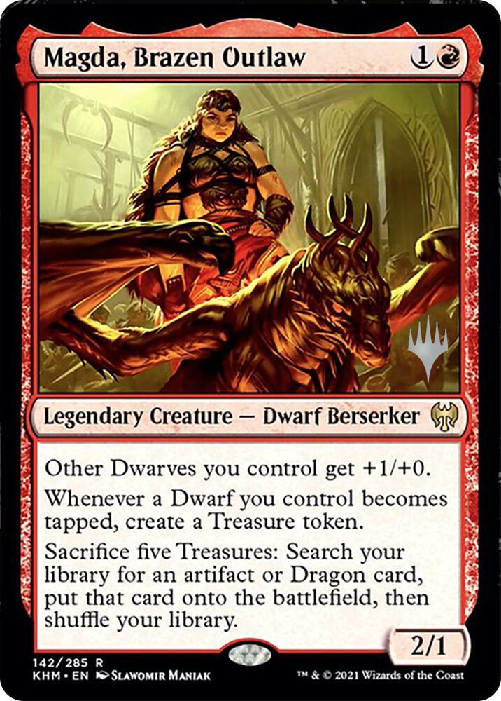 Magda, Brazen Outlaw - Promo Pack: Kaldheim - Magic: The Gathering