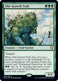 Old-Growth Troll - Promo Pack: Kaldheim - Magic: The Gathering card