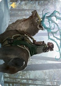 Boreal Outrider Art Card (Gold-Stamped Signature)