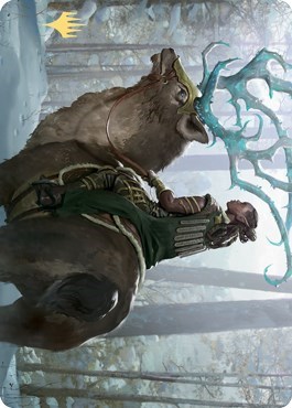 Boreal Outrider Art Card (Gold-Stamped Signature)