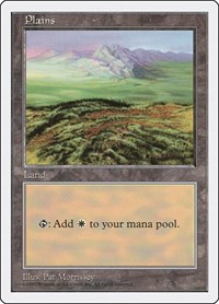 Plains (433) - Fifth Edition - Magic: The Gathering card