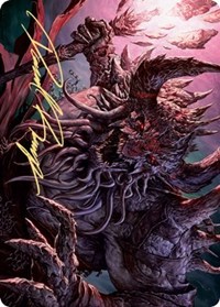 Dream Devourer Art Card (Gold-Stamped Signature)
