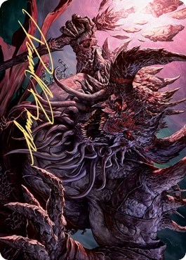 Dream Devourer Art Card (Gold-Stamped Signature)