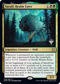 Sarulf, Realm Eater - Promo Pack: Kaldheim - Magic: The Gathering card