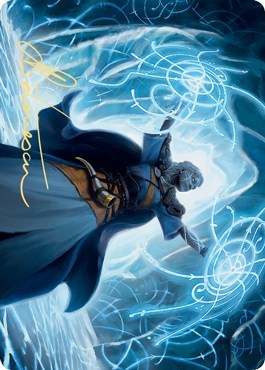 Frost Augur Art Card (Gold-Stamped Signature)