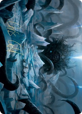 Icebreaker Kraken Art Card (Gold-Stamped Signature)