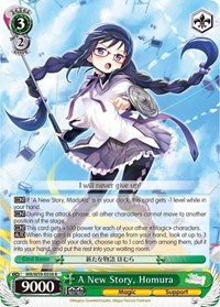 A New Story, Homura (MR/W59-E038 R) card