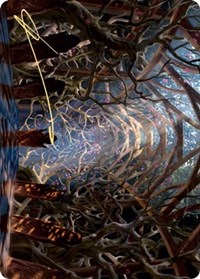 Skemfar Elderhall Art Card (Gold-Stamped Signature)