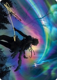 The Prismatic Bridge Art Card (Gold-Stamped Signature)