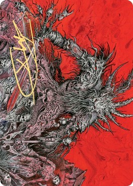 Varragoth, Bloodsky Sire Art Card (Gold-Stamped Signature)