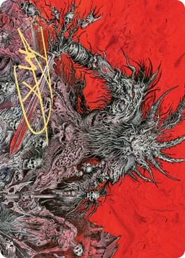 Varragoth, Bloodsky Sire Art Card (Gold-Stamped Signature)