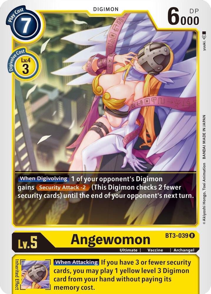 Angewomon - BT3-039 - Release Special Booster 1.5 - Digimon Card Game