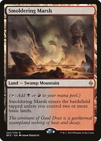 Smoldering Marsh (Promo Pack: Kaldheim)