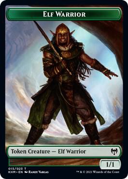 Elf Warrior // Spirit Double-Sided Token