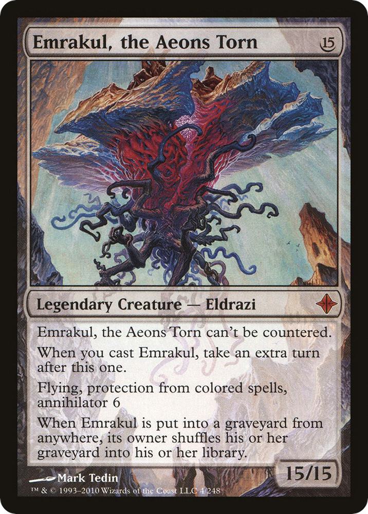 Emrakul, the Aeons Torn (Rise of the Eldrazi) - Oversize Cards