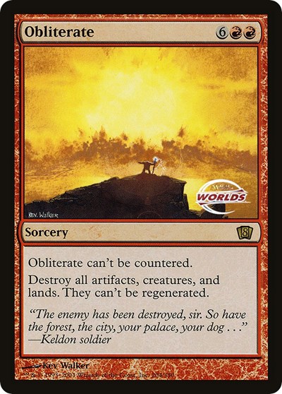 Obliterate World Championship 2003