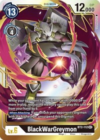 BlackWarGreymon (Release Special Booster 1.5)