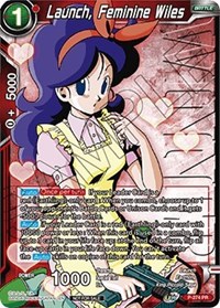 Launch, Feminine Wiles (Unison Warrior Series Tournament Pack Vol.3) (Winner Stamped) card art
