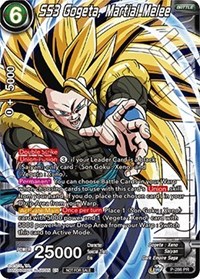 SS3 Gogeta, Martial Melee (Unison Warrior Series Tournament Pack Vol.3) (Winner Stamped) card art