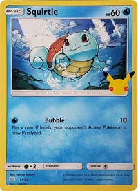 Squirtle Mcdonald S 25th Anniversary Promos Pokemon Online Gaming Store For Cards Miniatures Singles Packs Booster Boxes