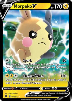 Morpeko V - Shining Fates - Pokemon - TCGplayer.com