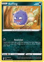 shiny koffing pokemon card POKMON GAME S6K 044/070 C Weakness Fighting 2 Resistance None None Retreat Cost Koffing - 275/190 (275/190) -