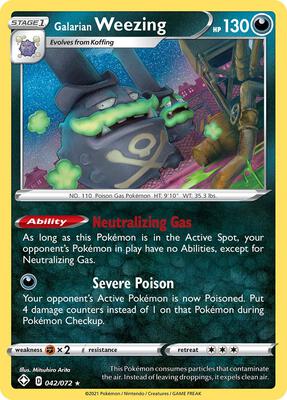 Galarian Weezing - Shining Fates - Pokemon - TCGplayer.com