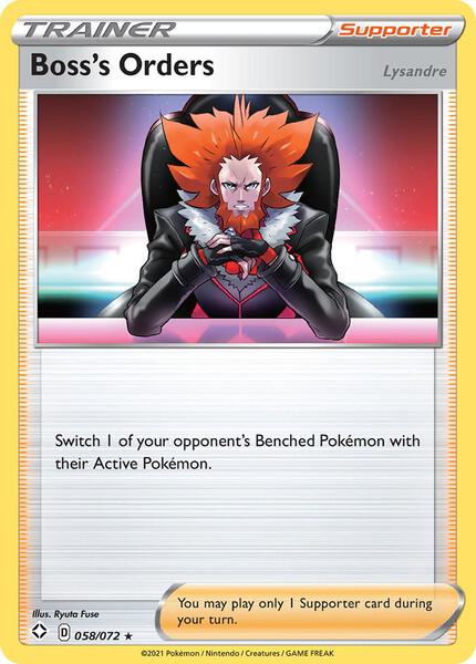 Boss's Orders [Lysandre]