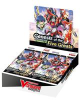 Genesis of the Five Greats Booster Box - D-BT01: Genesis of the