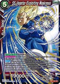 SS Vegeta, Exploiting Weakness (Reprint) card art