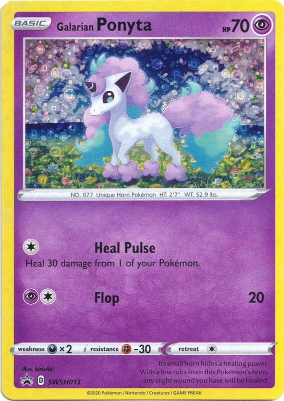 Galarian Ponyta - SWSH013 (General Mills Promo) SWSH013 from Miscellaneous Cards & Products