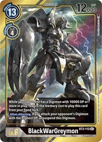 BlackWarGreymon (Alternate Art)