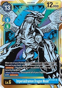 Imperialdramon Dragon Mode (Alternate Art) - Release Special Booster 1.5 - Digimon card