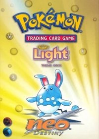 Neo Destiny Theme Deck - "Light" from Neo Destiny Pokemon card image