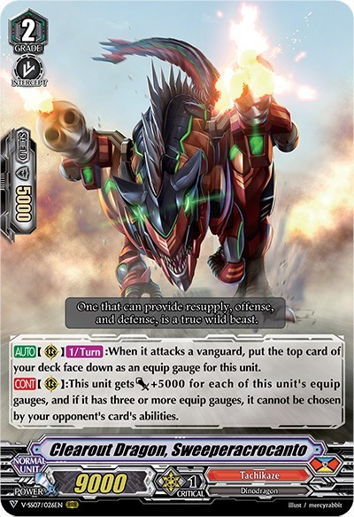 Clearout Dragon, Sweeperacrocanto