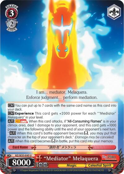 "Mediator: Melaquera (Parallel Foil)