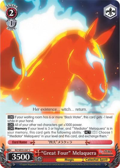 "Great Four" Melaquera (Parallel Foil)