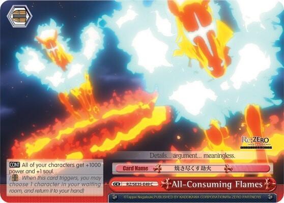 All-Consuming Flames (Parallel Foil)
