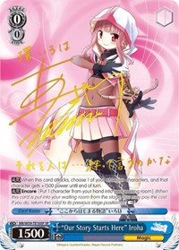 "Our Story Starts Here" Iroha (SP) (MR/W59-TE10SP SP) card