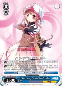 "Our Story Starts Here" Iroha (MR/W59-TE10 TD) card