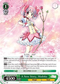 A New Story, Madoka (SR) (MR/W59-E033S SR) card