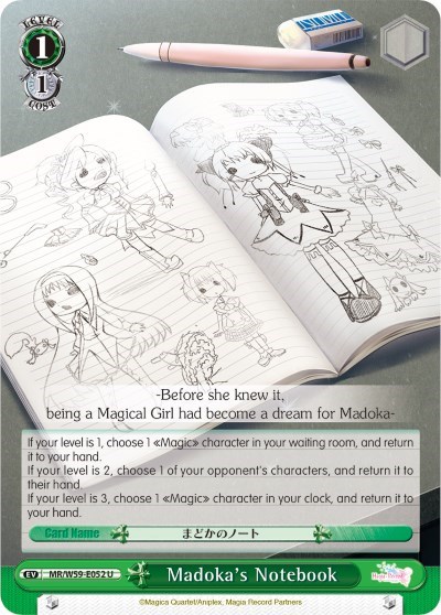 Madoka's Notebook