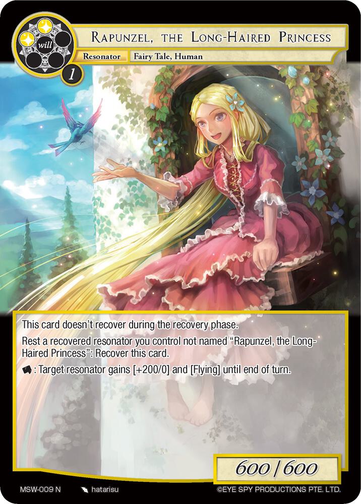 Rapunzel, The Long-Haired Princess