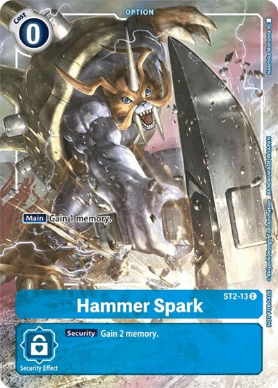 Hammer Spark - ST2-13 (Tamer's Evolution Box) Starter Deck 02: Cocytus Blue card price