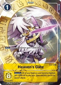 Heaven's Gate - ST3-13 (Tamer's Evolution Box)