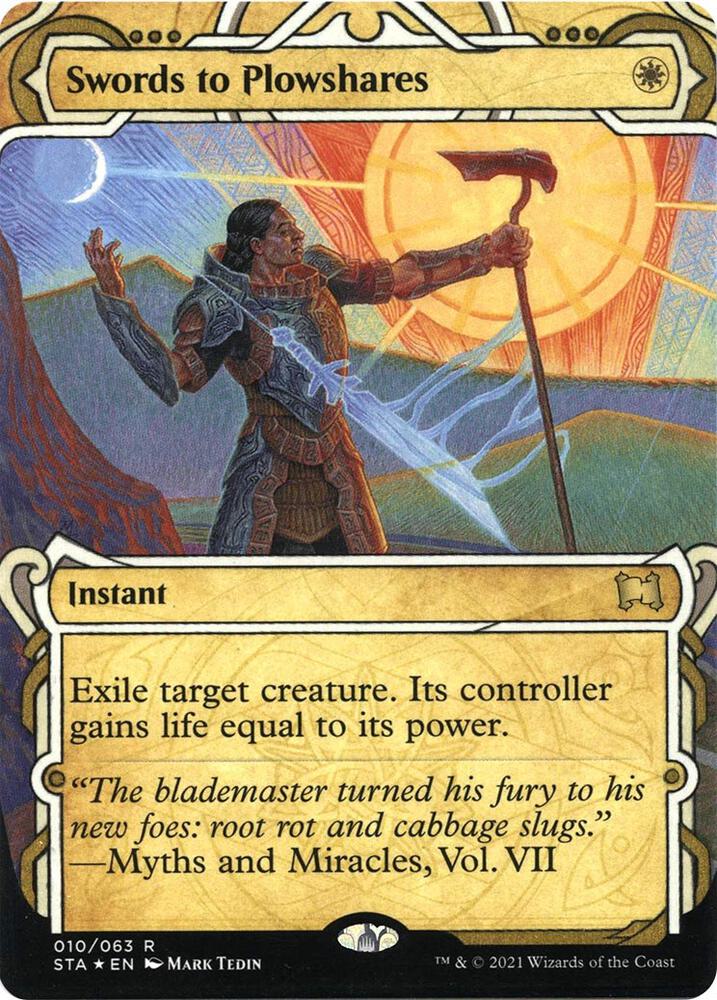 剣を鍬に FF mtg foil Swords to Plowshares Final Fantasy Commander Decks Foil: Swords to Plowshares