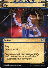Opt (Foil Etched) - Strixhaven: Mystical Archives - Magic: The Gathering card