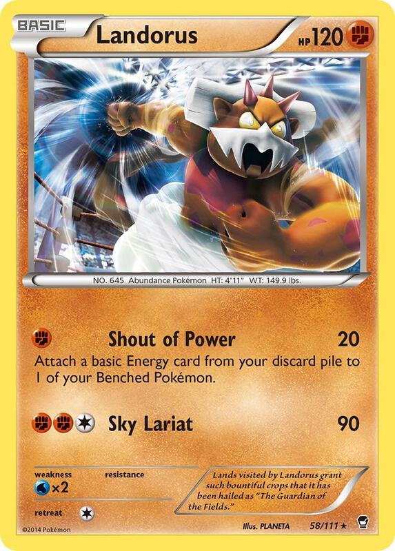 Landorus 058/111 from Deck Exclusives