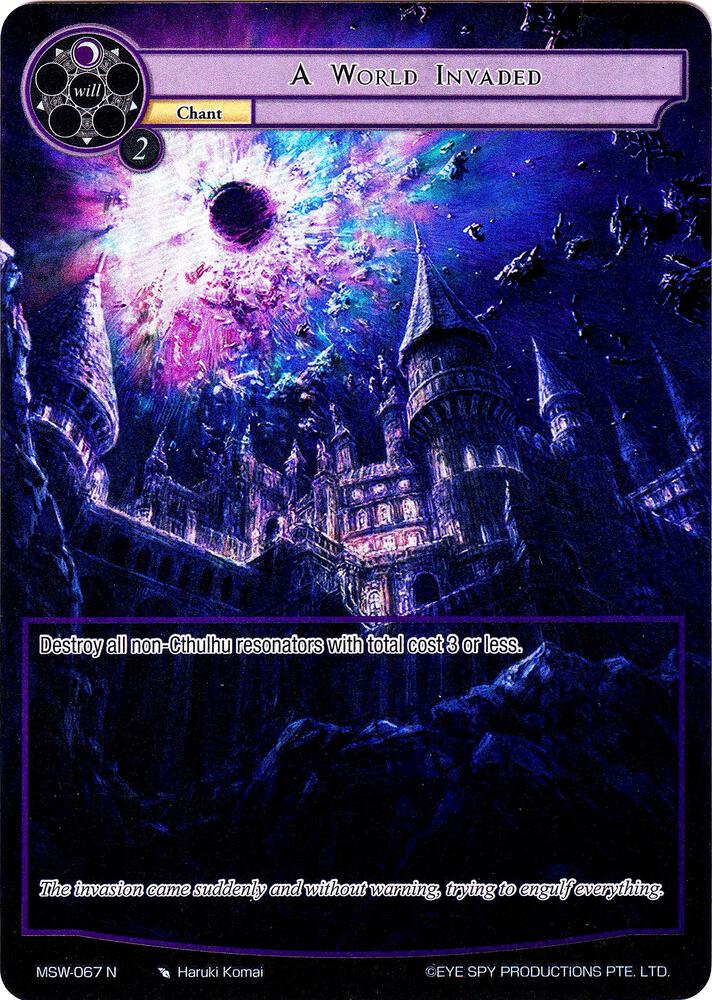 A World Invaded (Full Art)