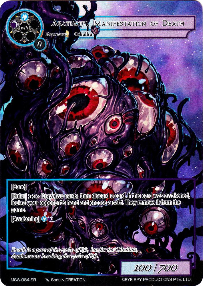 Azathoth, Manifestation of Death (Full Art) - The Magic Stone War